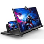 NakshSales Screen Magnifier,3D HD Mobile Phone Magnifier Projector Screen for Movies, Videos, and Gaming–Universal Foldable Phone Stand with Screen Amplifier–Supports All Smartphones - Image 2