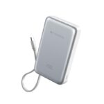 Neopack Powerlink 15W Magsafe, 10000 mAH Magnetic Wireless Power Bank with Digital Display for iPhone 12/13/14/15/16/17 Series and 20W Fast Charging for USB-C Enabld Devices (Silver) - Image 2
