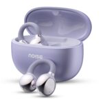 Noise Air Clips Wireless Open Ear Earbuds with Chrome Finish, AirWave™ Technology,Up-to 40H Playtime, Dual Device Pairing, Quad Mic with ENC,12mm Driver,BTv5.4 (Pearl Purple) - Image 2