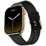Noise Pulse 4 Max India's 1st Ever AI Create Smart Watch, AI Search, 1.96" AMOLED Display, Functional Crown, Premium Metallic Finish, BT Calling, 7 Menu Styles, Health Suiteᵀᴹ (Midnight Gold) - Image 2
