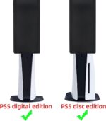 OIVO INDIA Dust Protective Cover for PS5 Console Accessories Case , Anti Scratch Waterproof Sleeve Compatible with Sony PlayStation 5 Digital & Disc Edition only (Not for PS5 Slim Version) - Image 2