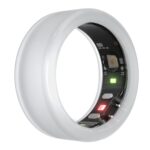 OJOS Silicone Ring Cover Compatible with Oura Ring Gen 3/ Gabit Ring, Round Ring Case Elastic Ring Protection Smart Ring Protector Sleeve Accessories (Clear, M for 11/12/13) - Image 2
