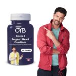 OYB Omega-3 Fish Oil 1000mg Softgel Capsules | Balanced EPA & DHA Content (180mg EPA & 120mg DHA) | Supports Heart, Brain & Joint Health | Pure Fish Oil Supplement | 30 Softgels per pack (Pack of 2) - Image 2