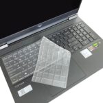Oaky Keyboard Cover for 2024 2023 HP Victus 15.6 inch FHD Gaming Laptop 15-FA_, 15-FB__ Series & HP Victus 16.1 inch Waterproof Dust-Proof Ultra Thin Keyboard Skin Protector - TPU Clear - Image 2