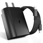 Original 25W Adapter and Cable for Samsung A32 5G/A22 5G/A34 5G/S23 FE/A24 4G/Z Fold//S20 FE 5G/S21 FE-Black* (HF65TY673 - Image 2