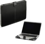 Original PU Leather Laptop 14 inches Cover for HP Chromebook x360 14c-ca0004TU, Black (YSB-29EBR) - Image 2