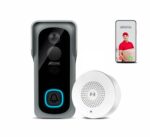 Ozone Smart Video Door Bell with Camera for Home | Instant Visitor Video Call On Phone | Wireless Video Doorbell Camera | Security Alarm with Motion Sensor | 1080p Camera | Works with Alexa & Google - Image 2