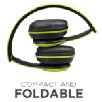 P47 Best Wireless Portable Gaming Headphone Microphone Stereo Card Support Bluetooth Headset (Green) - Image 2