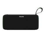 PHILIPS Audio TAS2400GR Portable Bluetooth Speaker with Stereo Sound, 32W RMS, 2400mAh Rechargeable Battery, BT v5.3 Connectivity, IPX4 Waterproof, Supports TF/USB/BT Modes with Hanging Strap (Green) - Image 2
