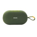 PHILIPS TAS1400GY Wireless Bluetooth Speaker with Deep Bass, Passive Radiator, 12W Sound Output, 1200mAh Rechargable Battery, RGB Light Modes, 10H Playtime, Supports TF/USB (Willow Bough) - Image 2