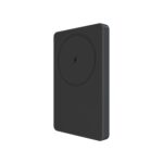 POWERUP Powerslim Mini 10000mAh Mag-Safe Power Bank, 15W Fast Wireless Charging | Strong Magnetic Hold | Ultra-Slim 22.5W Fast Charing Type C Port Compatible with Wireless Charging Phones - Black - Image 2