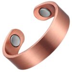 Pack of 1 Magnetic metal Ring Diabetes Control Blood Sugar Management Therapy Health Ring for Acupressure (rose gold) - Image 2