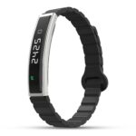 Pebble Newly Launched Arq Smart Bracelet – Digital Display | Heart Rate & SpO2 Monitoring | Sleep Tracker | Sports Modes | Magnetic Strap | Premium Build - Jet Black - Image 2
