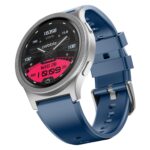 Pebble Revolve Pro 1.43" Ultra AMOLED Smartwatch | Rotating Bezel | 600 Nits Brightness | AOD | High-Accuracy Step Counter | Metal Build & Premium Strap | BT Calling | DIY Watch Faces - Blue - Image 2