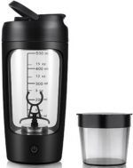 Performance Pro Electric Shaker For Gym (Made With Tritan), 7000 RPM, IPX7 Waterproof, Portable Mixer Cup With STORAGE BOX, Mixer Electric Protein Shaker Bottle (BLACK) ,650 Ml - Image 2