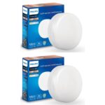 Philips 15-watt Smart Wi-Fi Downlighter | LED Surface Wiz Connected Downlighter Compatible with Amazon Alexa and Google Assistant | Colour : Tunable White, Pack of 2 - Image 2