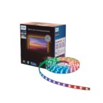 Philips Wi-Fi Smart LED TV Strip Light with Voice Control & Dimmable Feature | Color Changing RGB Strip Light for 43 Inch tv | Pack of 1 (Wiz) Polycarbonate, Multicolor - Image 2