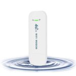 Portable Sim Hotspot 150Mbps 4G WiFi Dongle Unlocked Mobile Wireless Network Hotspot Device LTE Modem Router Pocket Portable WiFi Hotspot for Travel Long Distance - Image 2