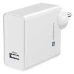 Portronics 25W Adapto 25A USB-A Fast Charging Adaptor, Fast Charging Protocols Like SuperVOOC/VOOC/WARP/Dash/Quick, Compatible with 25W Smartphone Such as OnePlus,Oppo,Realme(White) - Image 2