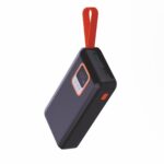 Portronics Ampbox 10K 10000 mAh Nano Power Bank with 22.5W Fast Charging, Digital Display, Dual Output(Type C PD + USB), Type C Input, Wake Up Button(Black) - Image 2