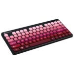 Portronics Bubble Multimedia Wireless Keyboard 2.4 GHz & Bluetooth 5.0 Connectivity, Noiseless Experience, Compact Size for iOS iPad Air, Pro, Mini, Android, Windows Tablets PC Smartphone(Purple) - Image 2
