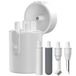 Portronics Clean U 5 in 1 Multi Function Electronics Cleaning Kit, Gadget Cleaning Kit, Soft Brush, Extension Rod, Cleaner for Earbuds, Earphone, Mobile Speakers & Jacks (White) - Image 2