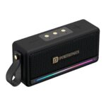 Portronics Harmony Mini 25W HD Premium Portable Bluetooth Speaker with Subwoofer, EQ Adjustment, 6 Hours Playtime, in-Built Mic,TWS Mode,RGB Lights, Bluetooth V5.3, Type C Fast Charging(Black) - Image 2