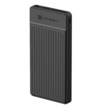 Portronics Luxcell B12 10,000mAh 12W Power Bank, Ultra Slim Power Bank with USB-A Output Port & Dual Input Ports (Micro & Type C) | BIS Certified | Free Type C Cable| Made in India(Black) - Image 2