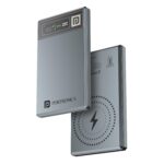 Portronics Magclick 5k 5000mAh Slim Magnetic Fast Charging Wireless Powerbank with 20W Wired Output, 15W Wireless Output,Best for iPhone 12 & Above, Android & Other Qi Enabled Devices + Magnetic Ring - Image 2