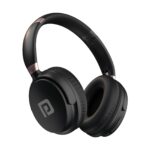Portronics Muffs M3 Over Ear Headphones with ANC Enabled, Upto 40 Hours Playtime, in-Built Mic, 40mm Driver, Powerful Bass, Soft Ear Cushion, BT 5.3V, AUX in, Foldable Design, Type C Fast Charging - Image 2