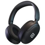 Portronics Muffs M5 Over Ear Hybrid ANC Bluetooth Headphone with Upto 50 Hours Playtime, Quad Mic, Transparency Mode, Gaming/Music Mode, BT V5.3, Adjustable Fit, Type C Fast Charging(Black) - Image 2