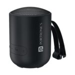 Portronics Soundpot 20W Wireless Bluetooth Portable Speaker with 360° immersive Sound, Upto 6 Hours Playtime, in Built Mic, TWS Mode, Easy Control, Strong Lanyard, Type C Fast Charging(Black) - Image 2