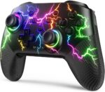 Primate Turbo Wireless RGB Gaming Controller – Compatible with PC, Android, iOS, PS4 – Programmable Keys, Dual Motor Vibration, Haptic Response, USB Type-C & Type-B Low-Latency Connection - Image 2