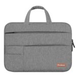 Probus 13.3 Inch Laptop Sleeve Briefcase Notebook Case Cover Handbag Business Office Travel Bag(Grey) - Image 2