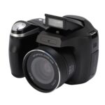 Professional 4K DSLR Camera with 60MP Resolution, 12x Optical Zoom, Built in Flash, Easy Scene Modes for Stunning Photos and Videos (Black) - Image 2