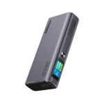 Promate 130W Laptop & Mobile Power Bank (20000mAh) | Smart TFT LCD Screen, USB-A QC 3.0, Dual Type-C Input/Output Ports, Over-Heating Protection | Power Bank for Laptop, iPhone and Android, Titan-130 - Image 2