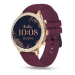 PunnkFunnk Genquella Smartwatch for Women with Bluetooth Calling, 1.69" HD Touchscreen, Heart Rate SpO2 Sleep Tracker, 100+ Sports Modes, IP67 Fitness Watch for Android iPhone(Maroon) - Image 2