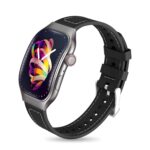 PunnkFunnk Newly Launched Fitrivo SmartWatch 2.01" Curved AMOLED Display, 100+ Watch Faces, Crown Control, 100+ Sports Modes, Health Tracking, Bluetooth Calling, IP67, for Men & Women (Black) - Image 2