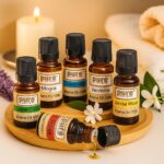 Pure Source India Aroma Diffuser Oil Set of 6 (Lavender, Lemongrass, Rose, Jasmine, Sandalwood, Mogra 15ml Each) | Pure Aroma Fragrance Oils for Home, Office Hotel, Resort and Spa - Image 2