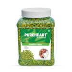 Pureheart Premium Raw Pumpkin Seeds for Snacking/Topping 1000 gm - Superfood for Heart Health, Digestion & Immune Support, Rich in Protein, Fibre, Healthy Diet Snacks - Image 2