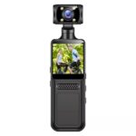 QAWACHH Portable HD Body-Worn Camera for Outdoor Sports for Bike Action Adventures Cross-Border Travel Handheld for Clear Video (WiFi) with Led Lights - Image 2