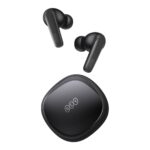 QCY T13X Pro Wireless Earbuds | Glossy Premium Design | 4-Mic ENC with Patented Wind Noise Cancellation | 9 EQ Modes via Smart App | Multi-Device Connectivity | Deep Bass & 30H Playtime (Black) - Image 2