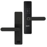 Quba QLICK Digital Smart Lock | 5-Way Access Biometric Door Lock | Black | WiFi & Fingerprint Enabled Security with Anti-Tamper & Hijack Alarm | 2 Keys & 100 User Capacity | 2 Yr Warranty - Image 2