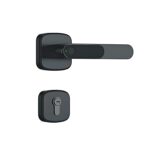 Quba QRIOUS Digital Mortise Lock | 3-Way Access Biometric Handle Lock | Black | Bluetooth & Fingerprint Security with Hijack Protection | 2 Keys & 100 Users | Free Installation | 2 Year Warranty - Image 2