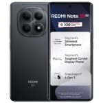 REDMI Note 15 5G (Black, 8GB RAM 128GB Storage) | 108MP OIS Camera | Snapdragon 6 Gen 3 | 17.2cm Tough Curved AMOLED Screen | Segment’s Slimmest Phone | 5520mAh Si/C Battery | 45W Fast Charging - Image 2