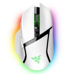 Razer Basilisk V3 Pro Customizable Wireless Gaming Mouse: Fast Optical Switches Gen-3 -HyperScroll Tilt Wheel-Chroma RGB-11 Programmable Buttons-Focus Pro 30K Optical Sensor-White-RZ01-04620200-R3A1 - Image 2