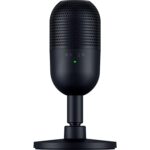 Razer Seiren V3 Mini USB Microphone: Condenser Mic - Supercardioid Pickup Pattern - Tap-to-Mute Sensor with LED Indicator - Shock Absorber - Ultra Compact - PC, Discord, OBS Studio, XSplit - Black - Image 2