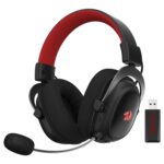 Redragon H510 PRO Zeus-X RGB Wireless Gaming Headset - 7.1 Surround Sound - 53MM Audio Drivers in Memory Foam Ear Pads w/Durable Fabric Cover- Multi Platforms Headphone - USB Powered for PC/PS4/NS - Image 2