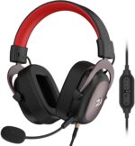 Redragon H510 Zeus Wired Gaming Headphones Over Ear Headset - 7.1 Surround Sound-Memory Foam Ear Pads-53MM Drivers-Detachable Microphone, Works for Multi-Platforms PC, PS4/3 & Xbox One/Series X, NS - Image 2