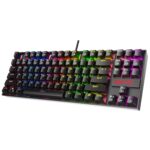 Redragon Kumara K552-RGB LED Backlit USB Mechanical Gaming Keyboard Without Numlock Keys, Black - Image 2